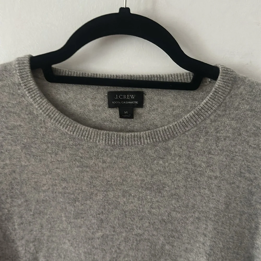 J. Crew cashmere crewneck sweater